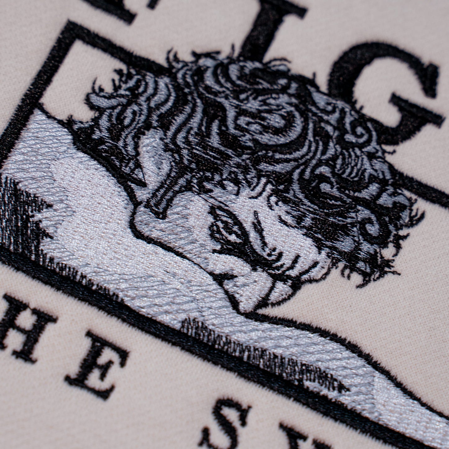 Fight The System Embroided Hoodie