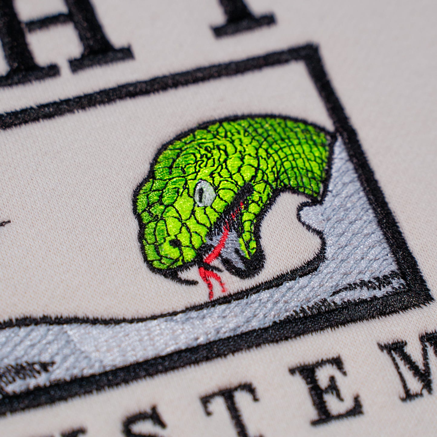 Fight The System Embroided Hoodie